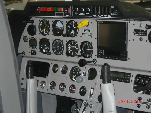 Das Cockpit unserer neuen Regent - jetzt mit Flymap...