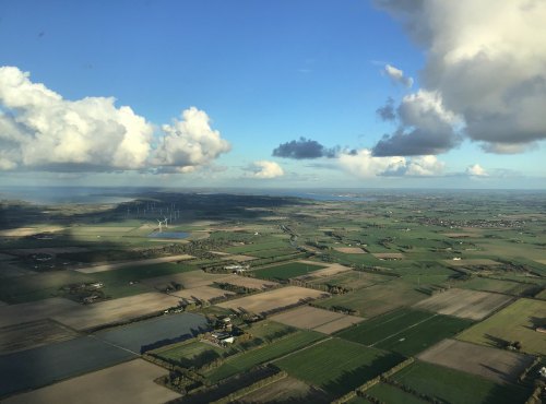 Strahlender Sonnenschein über Sjælland…