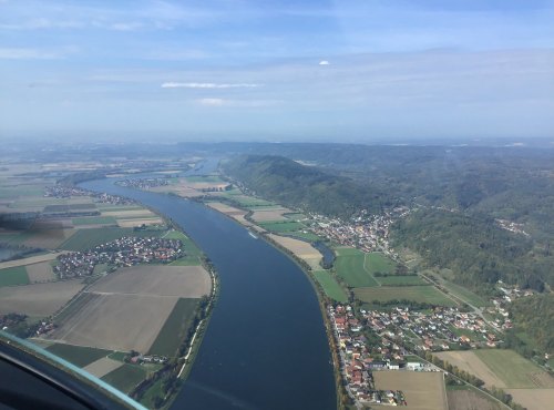 Die Donau kurz vor Regensburg