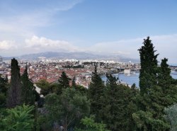 Blick über Split