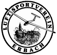 Luftsportverein Erbach e.V. Logo am Flugplatz Erbach / Ulm (EDNE)